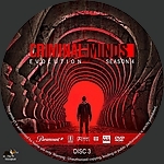 Criminal Minds Evolution - Season 4, Disc 31500 x 1500DVD Disc Label by tmscrapbook