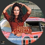 Dukes of Hazard - Season 5, Disc 41500 x 1500DVD Disc Label by tmscrapbook