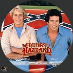 Dukes of Hazard - Season 6, Disc 11500 x 1500DVD Disc Label by tmscrapbook