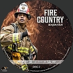 Fire Country - Season 4, Disc 21500 x 1500DVD Disc Label by tmscrapbook