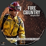 Fire Country - Season 4, Disc 41500 x 1500DVD Disc Label by tmscrapbook