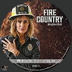 Fire Country - Season 4, Disc 51500 x 1500DVD Disc Label by tmscrapbook