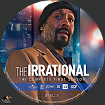The Irrational  - Season 1, Disc 11500 x 1500DVD Disc Label by tmscrapbook