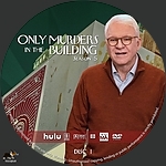 Only Murders In The Building - Season 5, Disc 11500 x 1500DVD Disc Label by tmscrapbook