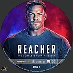 Reacher - Season 4, Disc 11500 x 1500DVD Disc Label by tmscrapbook