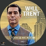 Will Trent  - Season 4, Disc 11500 x 1500DVD Disc Label by tmscrapbook