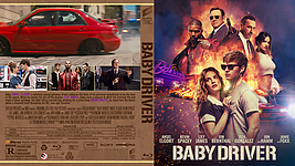 Baby Driver 20173118 x 174812mm Blu-ray Cover by Wrench