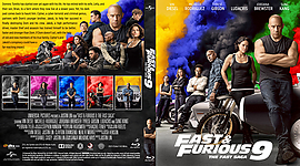 Fast & Furious 9 The Fast Saga3173 x 176212mm Blu-ray Cover by Wrench