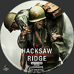 Hacksaw Ridge 20161500 x 1500UHD Disc Label by Wrench