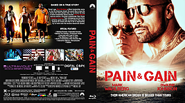 Pain & Gain 20133118 x 174812mm Blu-ray Cover by Wrench