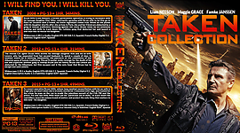 Taken Collection 2008-20153173 x 176210mm Blu-ray Cover by Wrench