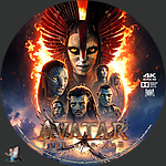 Avatar: Fire and Ash (2025)1500 x 1500UHD Disc Label by BajeeZa