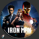Iron Man (2008)1500 x 1500DVD Disc Label by BajeeZa