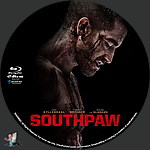 Southpaw (2015)1500 x 1500Blu-ray Disc Label by BajeeZa