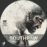 Southpaw (2015)1500 x 1500DVD Disc Label by BajeeZa