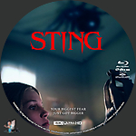 Sting (2024)1500 x 1500UHD Disc Label by BajeeZa