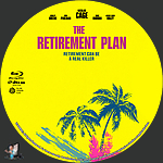 Retirement Plan, The (2023)1500 x 1500Blu-ray Disc Label by BajeeZa