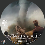 Twisters (2024) 1500 x 1500UHD Disc Label by BajeeZa