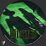 Wicked (2024) 1500 x 1500Blu-ray Disc Label by BajeeZa