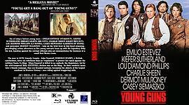 Young Guns (1988)3173 x 176212mm Blu-ray Cover by stardragon9