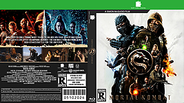 Mortal Kombat (game style) (2021)3118 x 174810mm Blu-ray Cover by clerk13