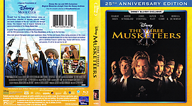 The Three Musketeers (1993)3173 x 176210mm Blu-ray Cover by Lemmy481