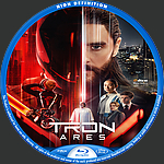 Tron Ares cd1500 x 1500Blu-ray Disc Label by poetalove